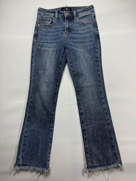 Risen Denim - Social Threads x Risen Women's Straight Stretch  Jeans - Size 1/25 (25x26)*